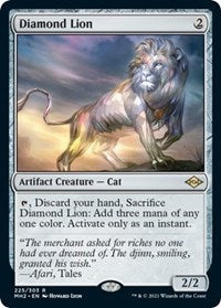 Magic: The Gathering Single - Modern Horizons 2 - Diamond Lion Foil Rare/225 Lightly Played