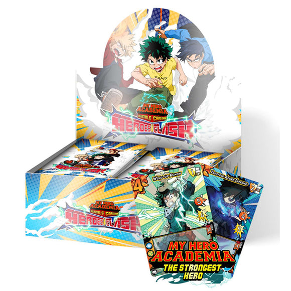 UniVersus CCG: Set 3- My Hero Academia Heroes Clash Booster Pack First Edition LImited