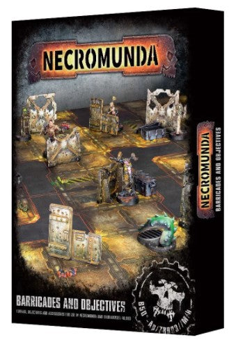 Warhammer 40,000 - Necromunda Barricades and Objectives