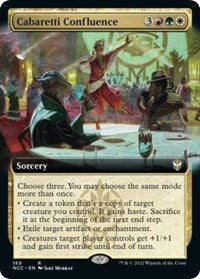 Magic: The Gathering Single - Commander: Streets of New Capenna - Cabaretti Confluence (Extended Art) Rare/169 Lightly Played