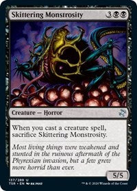 Magic: The Gathering - Time Spiral: Remastered - Skittering Monstrosity Uncommon/137 Lightly Played