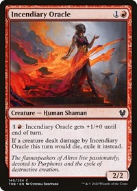 Magic: The Gathering - Ravnica Allegiance - Incendiary Oracle Common/140 Lightly Played