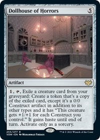 Magic: The Gathering - Innistrad: Crimson Vow - Dollhouse of Horrors FOIL Rare/255 Lightly Played