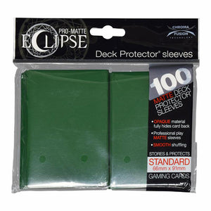Deck Protectors: Pro-Matte- Eclipse Forest Green (100 count)