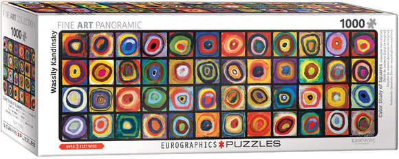 EuroGraphics Color Study of Squares (Expanded from original) 1000-Piece Puzzle