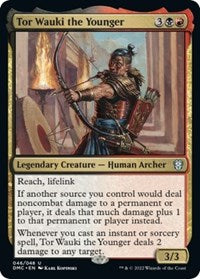 Magic: The Gathering Single - Dominaria United - Tor Wauki the Younger - FOIL Uncommon/046 Lightly Played