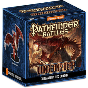 Pathfinder Battles: Dungeons Deep- Gargantuan Red Dragon