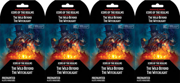 Dungeons & Dragons Fantasy Miniatures: Icons of the Realms Set 20 The Wild Beyond the Witchlight Booster Brick (8)