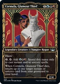 Magic: The Gathering Single - Streets of New Capenna - Cormela, Glamour Thief (Gilded Foil) - Uncommon/366 Lightly Played