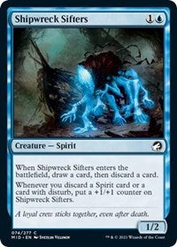 Magic: The Gathering Single - Innistrad: Midnight Hunt - Shipwreck Sifters - Common/074 Lightly Played