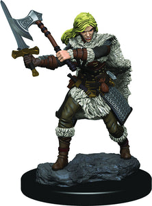 D&D Icons of the Realms: Premium Miniature - Human Female Barbarian