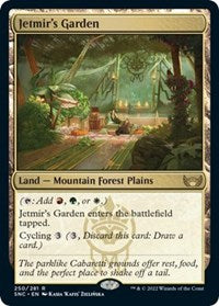 Magic: The Gathering Single - Streets of New Capenna - Jetmir's Garden Rare/250 Lightly Played