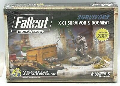 Fallout: Wasteland Warfare - X-01 Survivor & Dogmeat