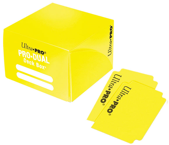 Pro-Dual Standard Deck Box: Yellow