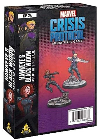 Marvel: Crisis Protocol - Hawkeye & Black Widow Agents of S.H.I.E.L.D Character Pack