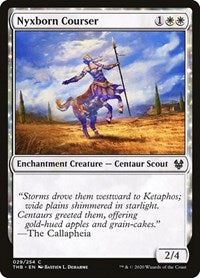 Magic: The Gathering - Theros Beyond Death - Nyxborn Courser Common/027 Lightly Played