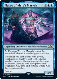 Magic: The Gathering - Unfinity - Fluros of Myra's Marvels (Foil) - Rare/046 Lightly Played
