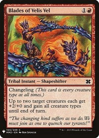 Magic: The Gathering Single - The List - Blades of Velis Vel - Common/105 Lightly Played