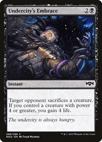 Magic: The Gathering - Ravnica Allegiance - Undercity's Embrace Common/089 Lightly Played