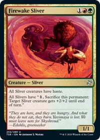 Magic: The Gathering - Time Spiral: Remastered - Firewake Sliver Uncommon/252 Lightly Played
