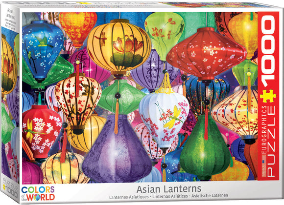 EuroGraphics Colors of the World - Asian Lantersn 1000-Piece Puzzle