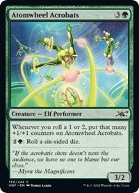 Magic: The Gathering - Unfinity - Atomwheel Acrobats (Foil) - Common/130 Lightly Played