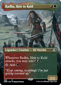 Magic: The Gathering Single - Dominaria Remastered - Radha, Heir to Keld (Borderless) - Uncommon/446 Lightly Played