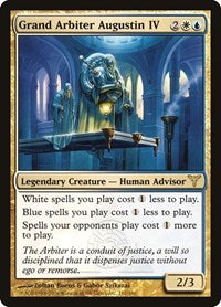 Magic: The Gathering Single - Dissension - Grand Arbiter Augustin IV Rare/112 Moderately Played