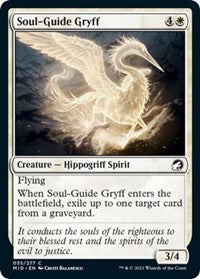 Magic: The Gathering Single - Innistrad: Midnight Hunt - Soul-Guide Gryff - Common/035 Lightly Played