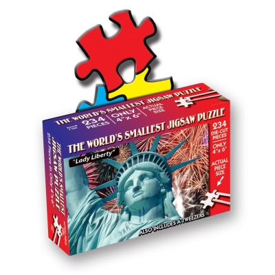 The World's Smallest Jigsaw Puzzle – Lady Liberty - 234 Piece Puzzle