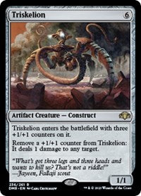 Magic: The Gathering Single - Dominaria Remastered - Triskelion (Foil) - Rare/236 Lightly Played