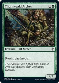 Magic: The Gathering - Time Spiral: Remastered - Thornweald Archer Common/240 Lightly Played