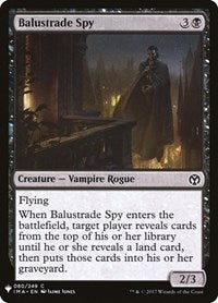 Magic: The Gathering Single - The List - Balustrade Spy - Common/080 Lightly Played
