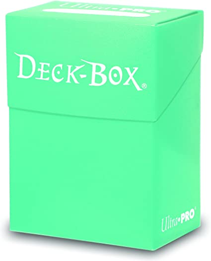 Deck Box: Solid Aqua