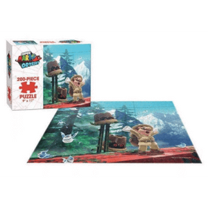 USAopoly Super Mario Odyssey Wooded Kingdom 200 Piece 9" x 11" Jigsaw Puzzle