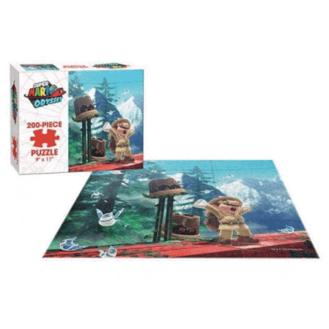 USAopoly Super Mario Odyssey Wooded Kingdom 200 Piece 9