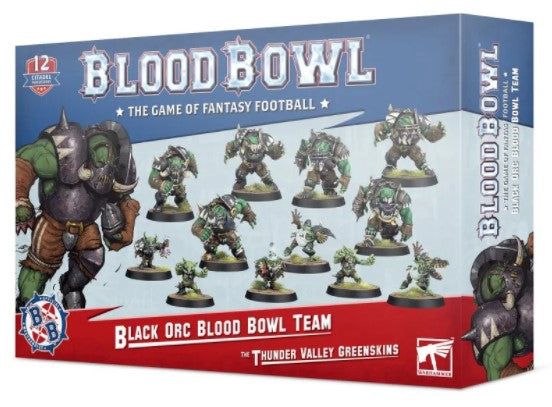 Warhammer Fantasy - Black Orc Blood Bowl Team: The Thunder Valley Greenskins
