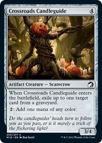 Magic: The Gathering Single - Innistrad: Midnight Hunt - Crossroads Candleguide (Foil) - Common/253 Lightly Played