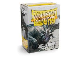 Dragon Shields: (100) Matte Mist Standard Sleeves