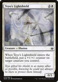 Magic: The Gathering - War of the Spark - Teyo's Lightshield Common/033 Lightly Played