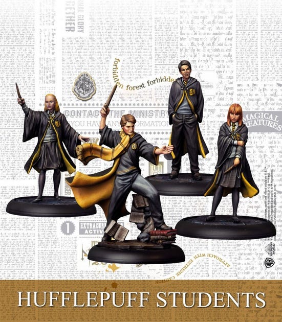 Hufflepuff Students - Harry Potter Miniatures