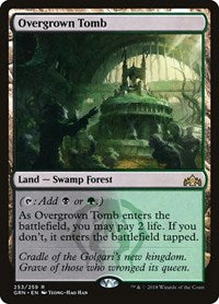 Magic: The Gathering - Guilds of Ravnica - Overgrown Tomb Rare/253 Lightly Played