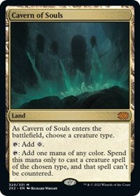 Magic: The Gathering Single - Double Masters 2022 - Cavern of Souls - FOIL Mythic/320 Lightly Played