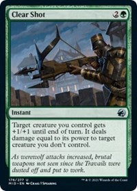 Magic: The Gathering Single - Innistrad: Midnight Hunt - Clear Shot  Uncommon/176 Lightly Played