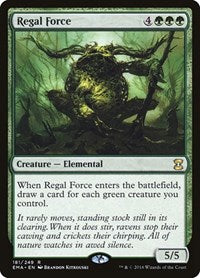 Magic: The Gathering - Eternal Masters - Regal Force Rare/181 Lightly Played