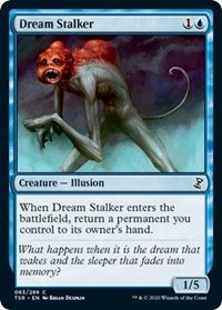 Magic: The Gathering - Time Spiral: Remastered - Dream Stalker Common/063 Lightly Played