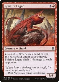 Magic: The Gathering Single - Zendikar Rising - Spitfire Lagac Common/167 Lightly Played