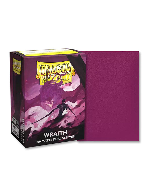Dragon Shields: (100) Matte Dual - Wraith