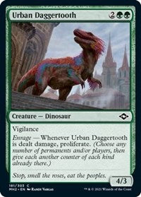 Magic: The Gathering - Modern Horizons 2 - Urban Daggertooth Foil Common/181 Lightly Played