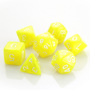 RPG Set - Yellow Swirl with White